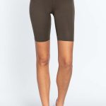 Cotton Jersey Short Leggings