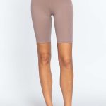 Cotton Jersey Short Leggings