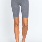 Cotton Jersey Short Leggings