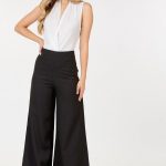 High Waist Wide Leg Flare Pants