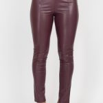 Button-Detailed Skinny Pants