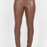 Button-Detailed Skinny Pants