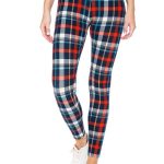 5-Inch Long Yoga Style Banded Lined Tie Dye Printed Knit Legging With High Waist