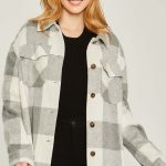 Woven Yarn Dye Bust Pocket Jacket