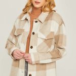 Woven Yarn Dye Bust Pocket Jacket