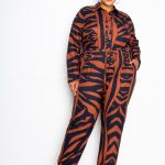 Button Up Long Sleeve Jumpsuit
