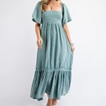 Cotton Gauze Maxi Dress