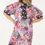 Print Midi Dress With Polka Dot Finish- Id.Cc56592