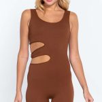 Suave Cut-Out Seamless Romper