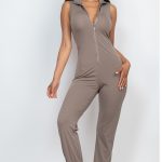 Zip Front Jumpsuit