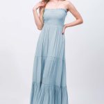 Strapless Maxi Dress