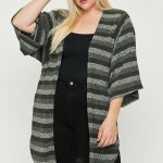 Multi-Color Striped Cardigan