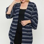 Multi-Color Striped Cardigan