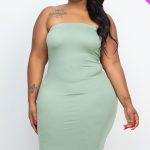 Plus Tube Bodycon Dress- Id.Cc56583d