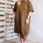Mineral Washed Loose Fit Dress