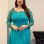 Plus Lace Detail Long Sleeve Mini Dress