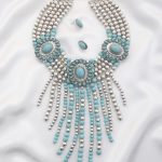 Rodeo Western Concho Beaded Necklace