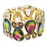 Gem Crystal Stone Stretch Bracelet