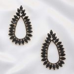 Marquise Teardrop Rhinestone Dangle Earring