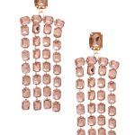Square Rhinestone Dangle Earring