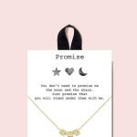 Gold Rhodium Dipped Promise Bracelet