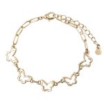 Metal Butterfly Bracelet