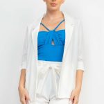 Roll-Up Quarter Sleeve Jacket