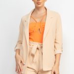 Roll-Up Quarter Sleeve Jacket
