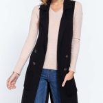 Sleeveless Long Sweater Vest