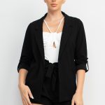 Roll-Up Quarter Sleeve Jacket