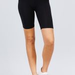 Cotton Jersey Short Leggings