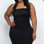 Plus Tube Bodycon Dress- Id.Cc56583k