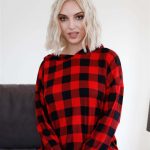 Mask Neck Detail Hooded Sweater