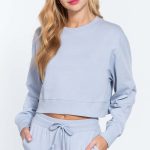 Long Sleeve Crew Neck Sweatshirt