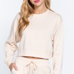 Long Sleeve Crew Neck Sweatshirt