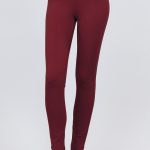 Mid-Rise Ponte Pants