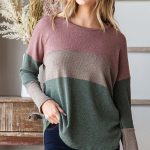 Stylish Colorblock Top